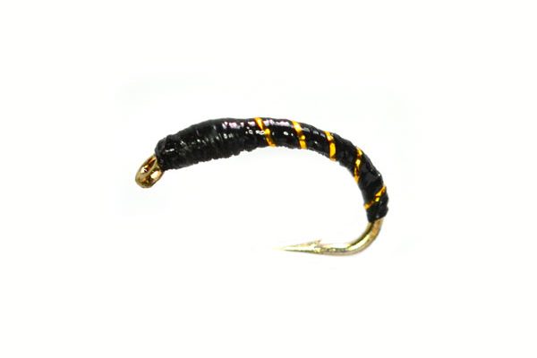 Gold Ribbed Black Epoxy Buzzer