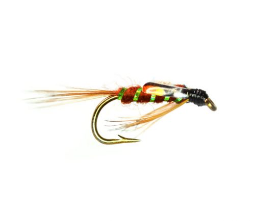 Natural Green Flash SJC Diawl Bach Nymph