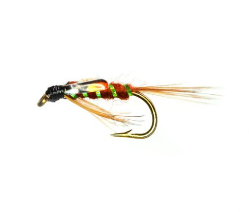 Natural Green Flash SJC Diawl Bach Nymph