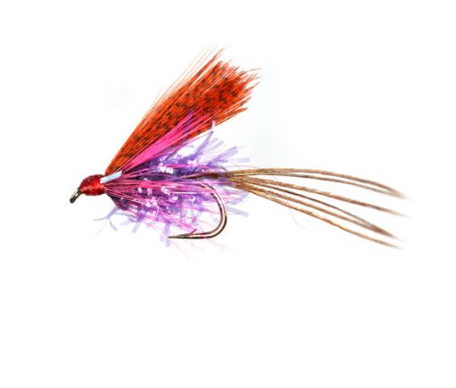 Claret Sparkle Dabbler Special Wet Fly