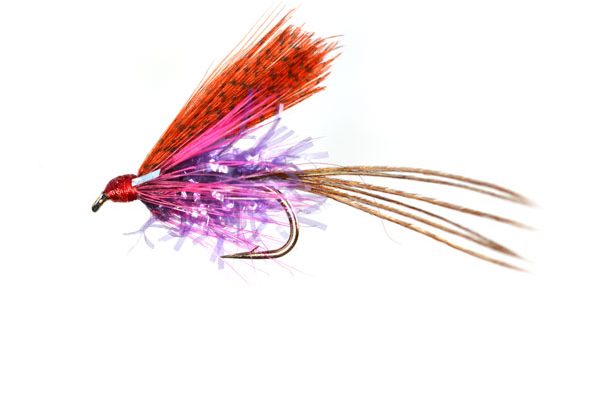 Claret Sparkle Dabbler Special Wet Fly