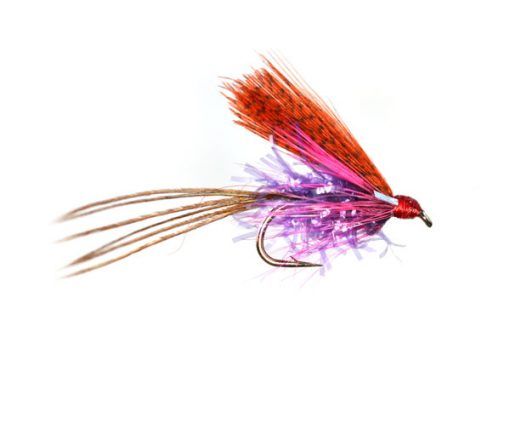 Claret Sparkle Dabbler Special Wet Fly