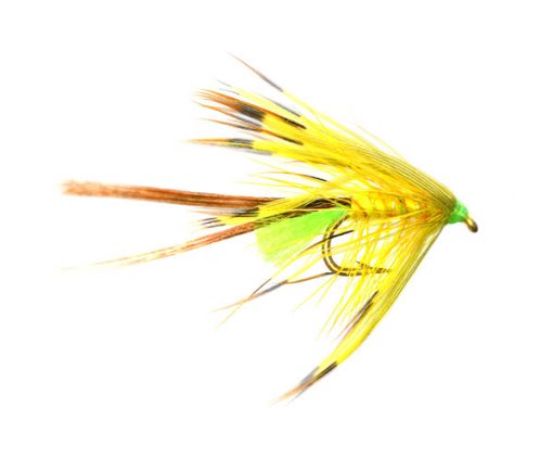 Fluo Tail Yellow Partridge May Fly Special Wet Fly