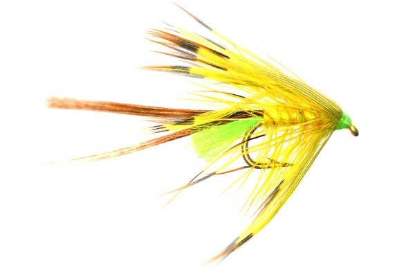 Fluo Tail Yellow Partridge May Fly Special Wet Fly