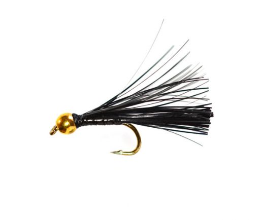 Goldhead Black Sparkler Fly