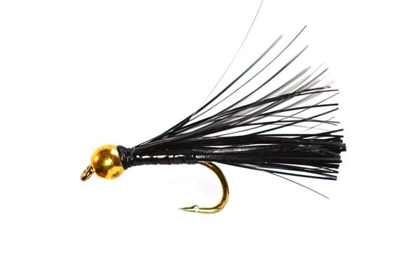 Goldhead Black Sparkler Fly