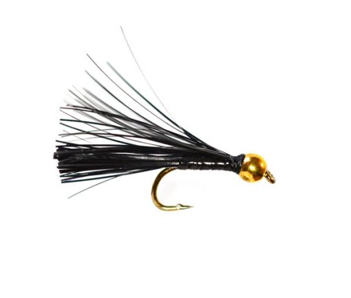 Goldhead Black Sparkler Fly