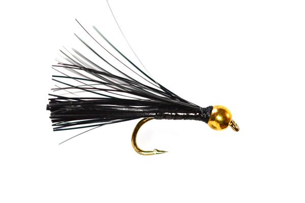 Goldhead Black Sparkler Fly