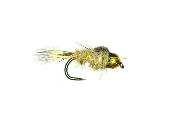 Rutland Trout Fishing Flies Hares Ear Barbless Goldhead Fishing Fly