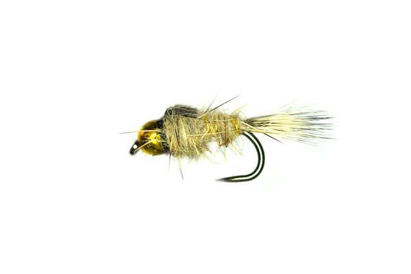 Rutland Trout Fishing Flies Hares Ear Barbless Goldhead Fishing Fly