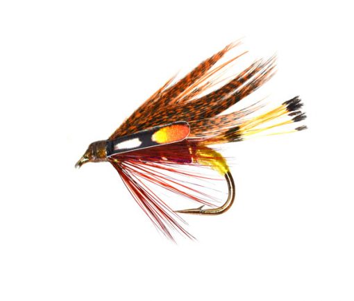 Loch Leven Trout Fishing Flies Mallard and Claret SJC Pattern