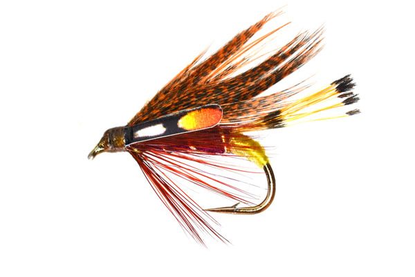 Loch Leven Trout Fishing Flies Mallard and Claret SJC Pattern