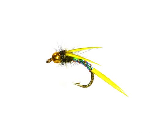 Mylar Prince Olive Goldhead Nymph