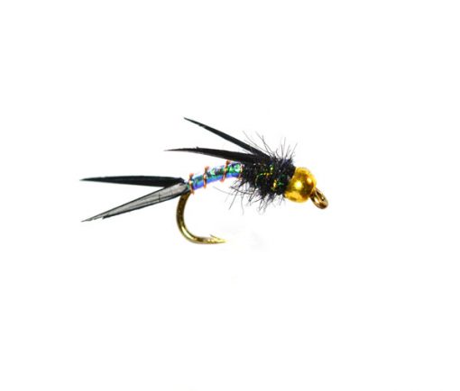 Mylar Prince UV Black Goldhead Nymph