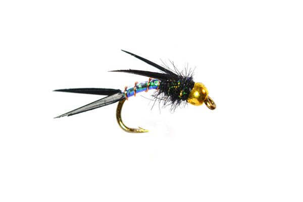 Mylar Prince UV Black Goldhead Nymph