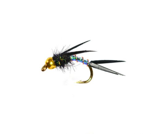 Mylar Prince UV Black Goldhead Nymph