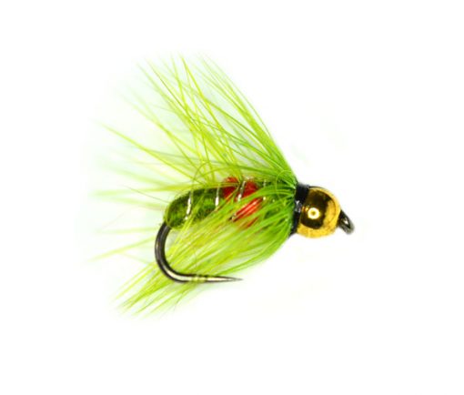 River Spey Trout Fishing Flies Olive Barbless Bibio Trout Fly