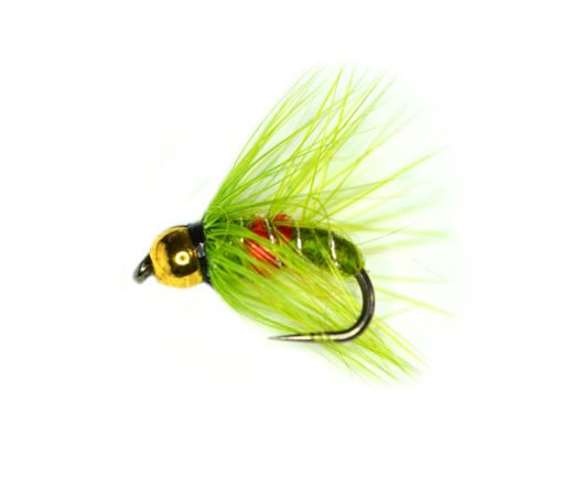 River Spey Trout Fishing Flies Olive Barbless Bibio Trout Fly