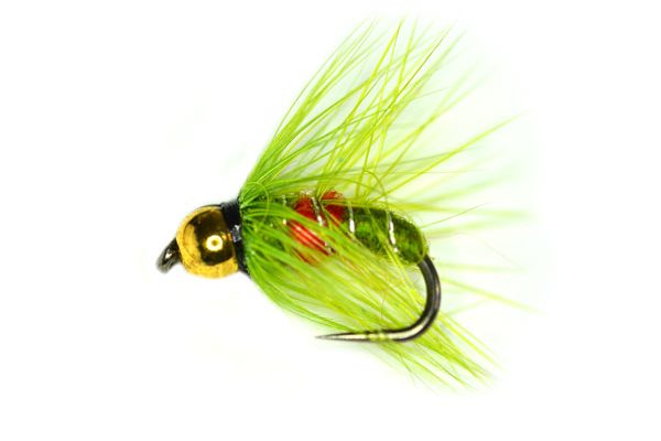 River Spey Trout Fishing Flies Olive Barbless Bibio Trout Fly