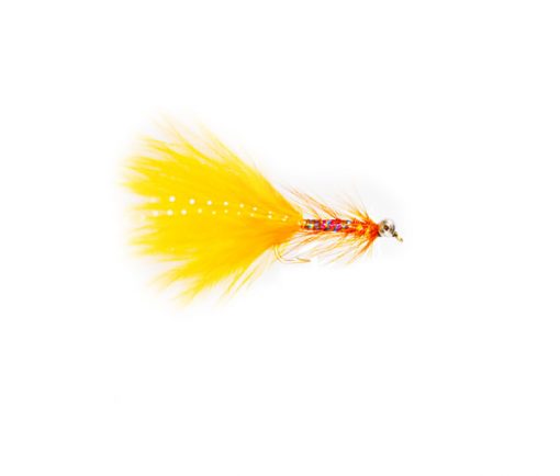 bead chain eye orange dancer lures