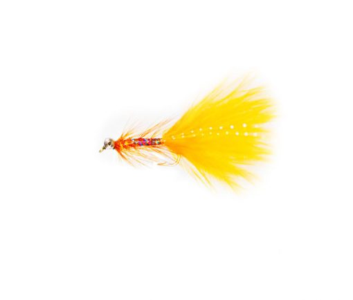 bead chain eye orange dancer lures