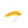 Orange Flexi Zonker Lures for trout fishing