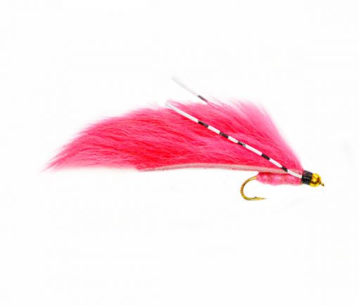 Nugget Flexi Legs Hot Pink Zonker Trout Flies