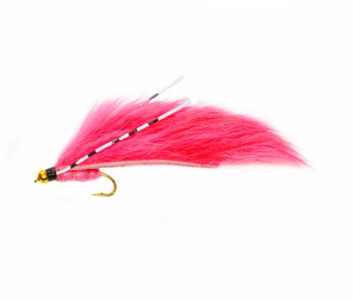 Nugget Flexi Legs Hot Pink Zonker Trout Flies