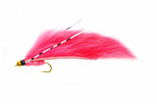 Nugget Flexi Legs Hot Pink Zonker Trout Flies