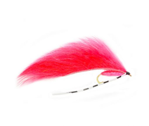 Pink Flexi Zonker Lures for trout fishing