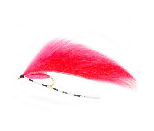 Pink Flexi Zonker Lures for trout fishing