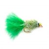 Rainbow Head Cactus Taddy Green Trout Fly