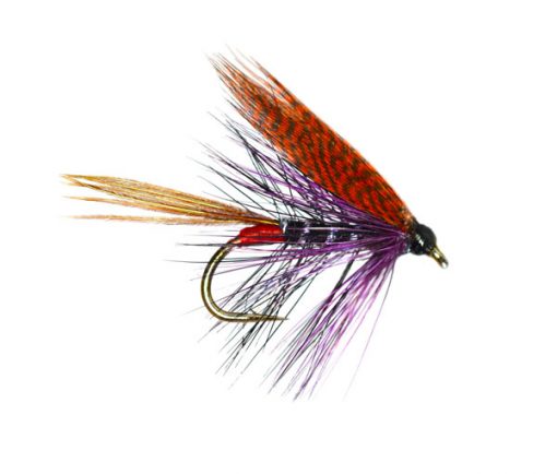 Red Butt Claret Dabbler Special Wet Fly