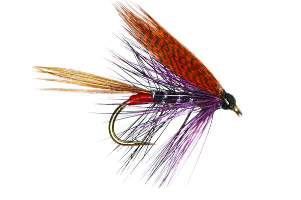 Red Butt Claret Dabbler Special Wet Fly