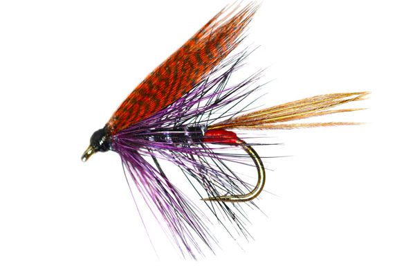 Red Butt Claret Dabbler Special Wet Fly