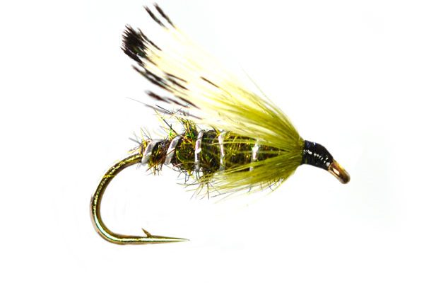 Loch Calder Trout Flies Sparkle Sooty Olive Special Wet Fly