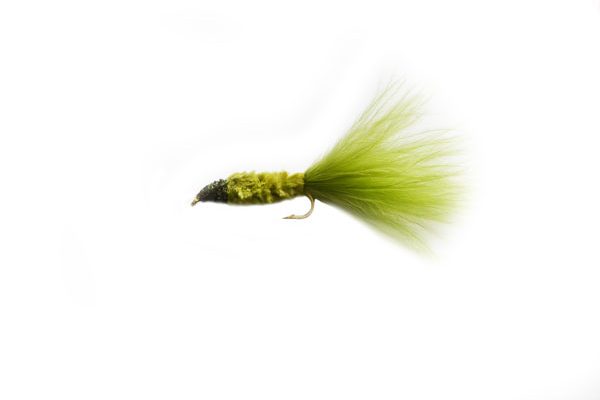 Olive Tadpole Dominator Trout Fishery Lures