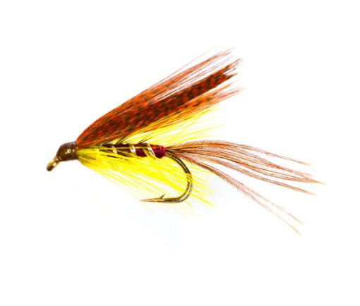 Yellow May Dabbler Trout Fishing Flies