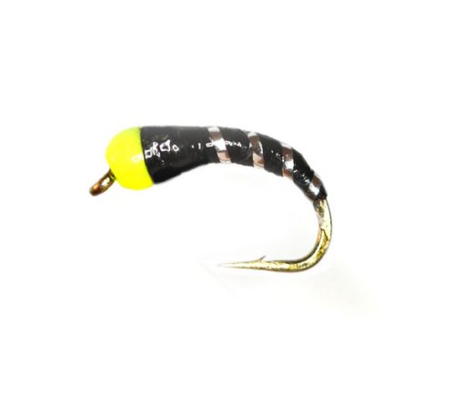 yellow head wide silver rib epoxy buzzer