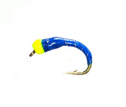 Yellow Bead Head Epoxy Buzzer Blue