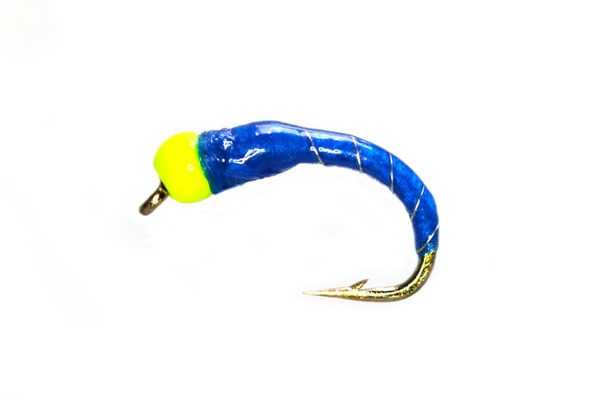 Yellow Bead Head Epoxy Buzzer Blue