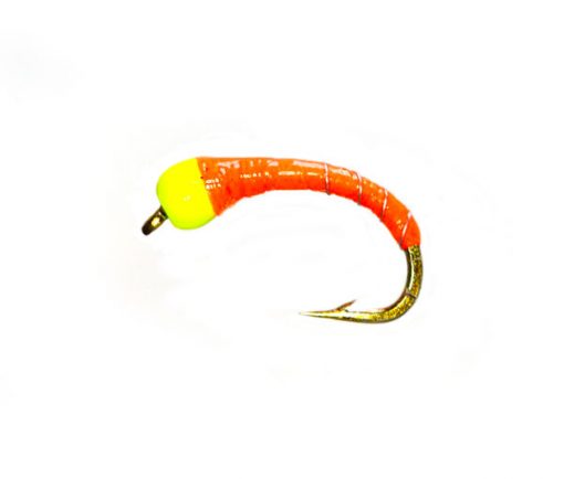 Yellow Bead Head Orange Epoxy Buzzer