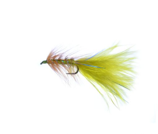 Blue Flash Damsel Brown Hackle Trout Fishery Lure