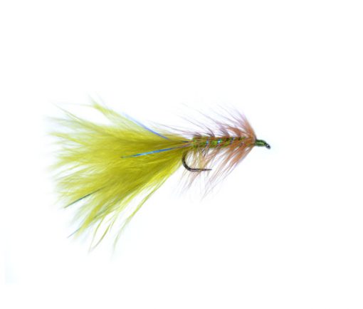 Blue Flash Damsel Brown Hackle Trout Fishery Lure