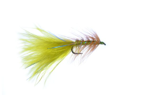 Blue Flash Damsel Brown Hackle Trout Fishery Lure