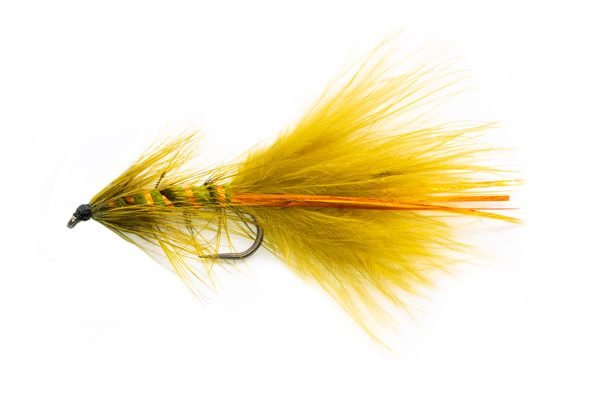 Copper Flash Pond Olive Damsel Trout Fishing Flies
