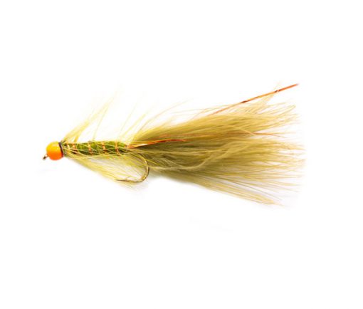 Orange Hot Head Copper Flash Damsel Pond Flies