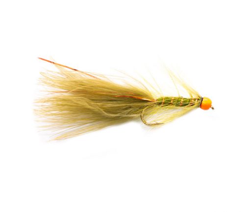 Orange Hot Head Copper Flash Damsel Pond Flies