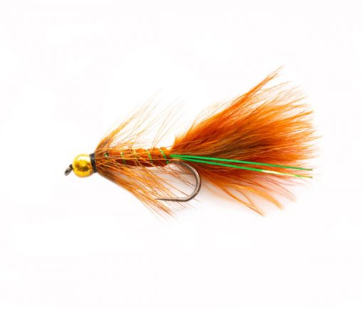 Pond Lurk Damsel Green Flash Goldhead Trout Fishing Flies