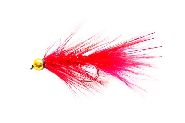 Red Flash Tinsel Blood Damsel Trout Fishery Flies